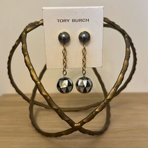New Tory Burch earrings.